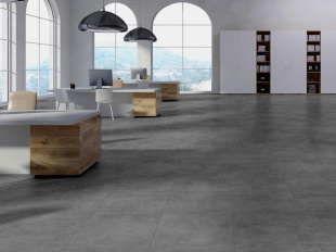 Керамогранит QUA Granite Ark Anthracite mat рект. (100х100х0,8)